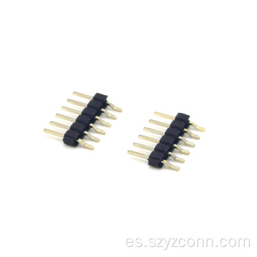 Conector de cabezal de clavija de paso de 2,54 mm 6P